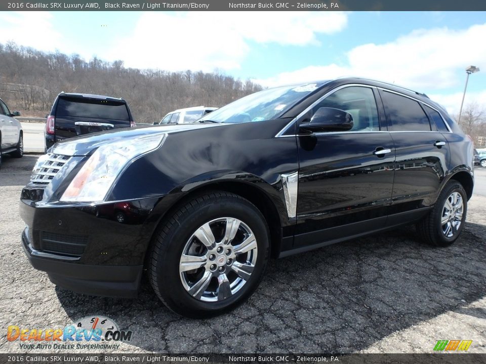 2016 Cadillac SRX Luxury AWD Black Raven / Light Titanium/Ebony Photo #1