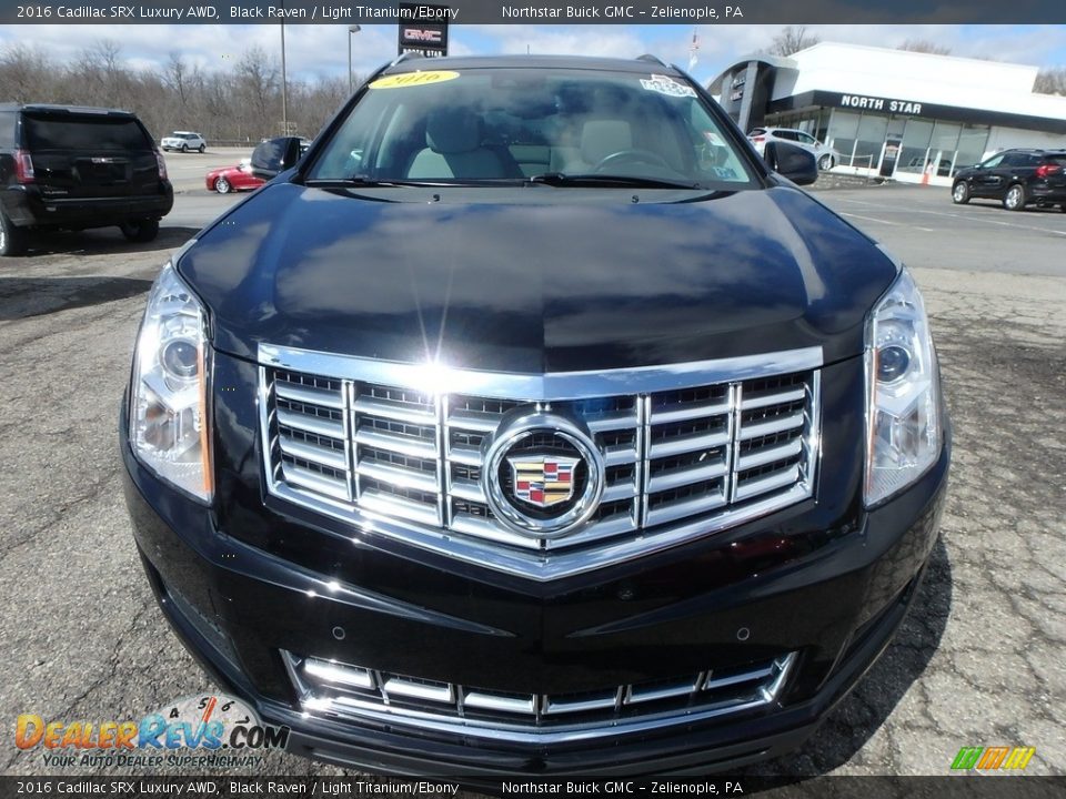 2016 Cadillac SRX Luxury AWD Black Raven / Light Titanium/Ebony Photo #2