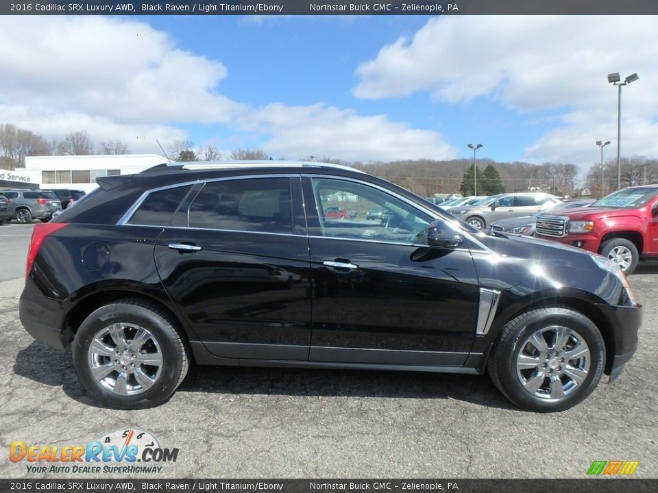 2016 Cadillac SRX Luxury AWD Black Raven / Light Titanium/Ebony Photo #5