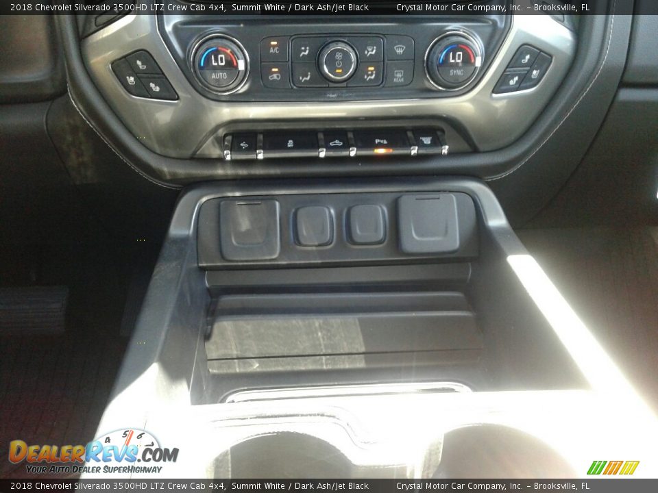2018 Chevrolet Silverado 3500HD LTZ Crew Cab 4x4 Summit White / Dark Ash/Jet Black Photo #16