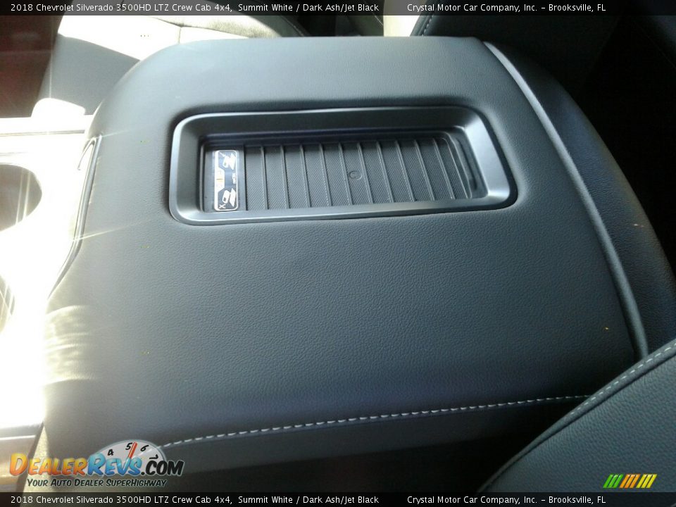 2018 Chevrolet Silverado 3500HD LTZ Crew Cab 4x4 Summit White / Dark Ash/Jet Black Photo #18