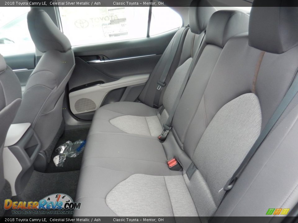 2018 Toyota Camry LE Celestial Silver Metallic / Ash Photo #4