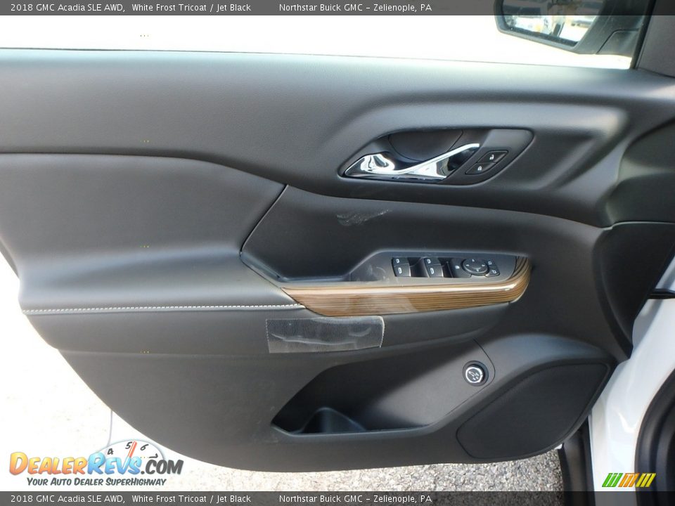 2018 GMC Acadia SLE AWD White Frost Tricoat / Jet Black Photo #15
