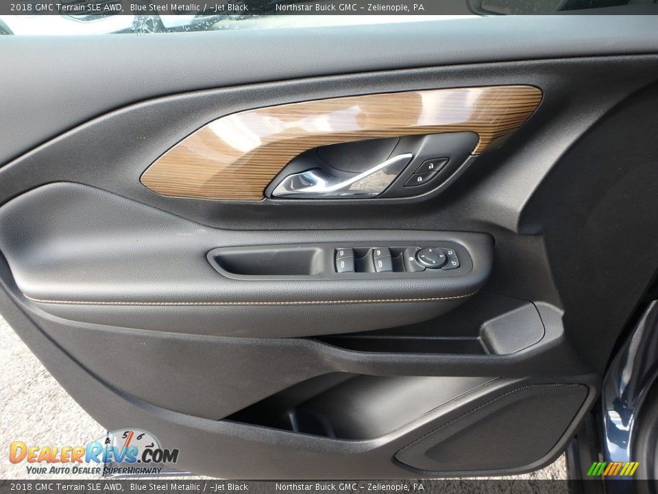 2018 GMC Terrain SLE AWD Blue Steel Metallic / ­Jet Black Photo #13