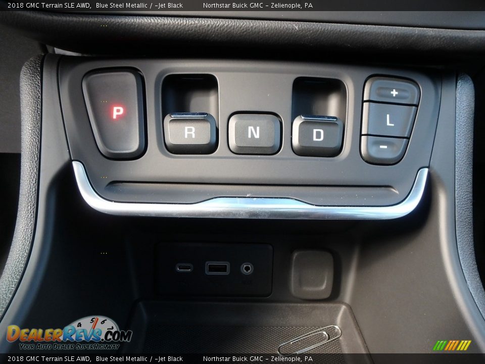 2018 GMC Terrain SLE AWD Blue Steel Metallic / ­Jet Black Photo #19