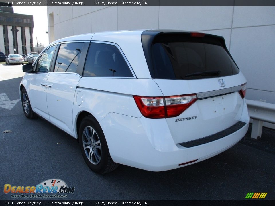 2011 Honda Odyssey EX Taffeta White / Beige Photo #3