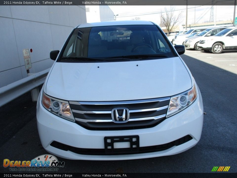 2011 Honda Odyssey EX Taffeta White / Beige Photo #8