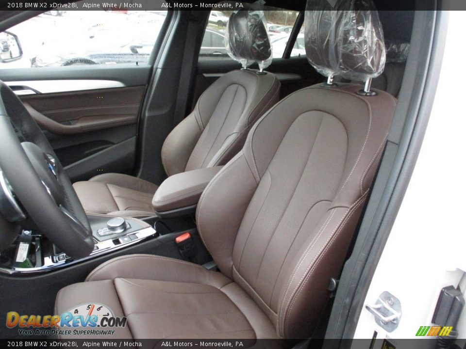 Front Seat of 2018 BMW X2 xDrive28i Photo #11