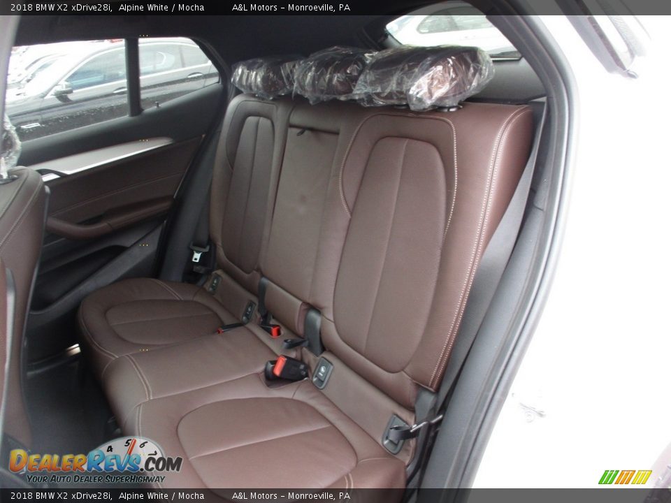 2018 BMW X2 xDrive28i Alpine White / Mocha Photo #12