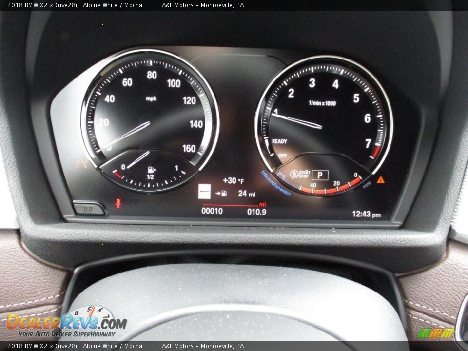 2018 BMW X2 xDrive28i Gauges Photo #20