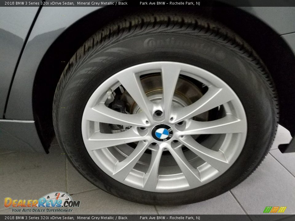 2018 BMW 3 Series 320i xDrive Sedan Mineral Grey Metallic / Black Photo #26