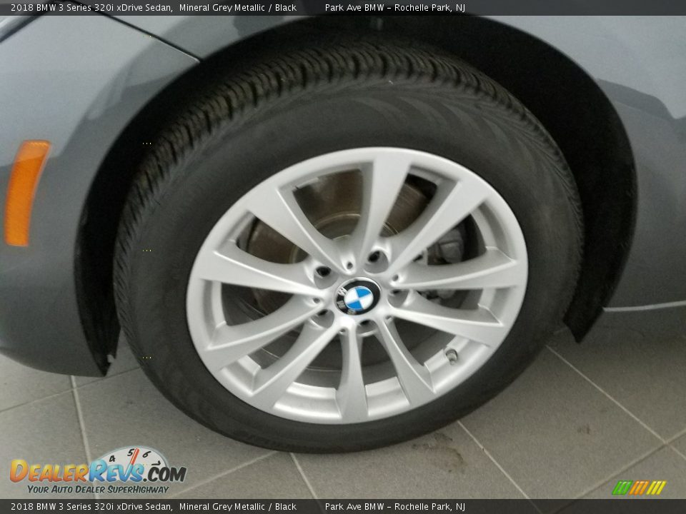 2018 BMW 3 Series 320i xDrive Sedan Mineral Grey Metallic / Black Photo #27