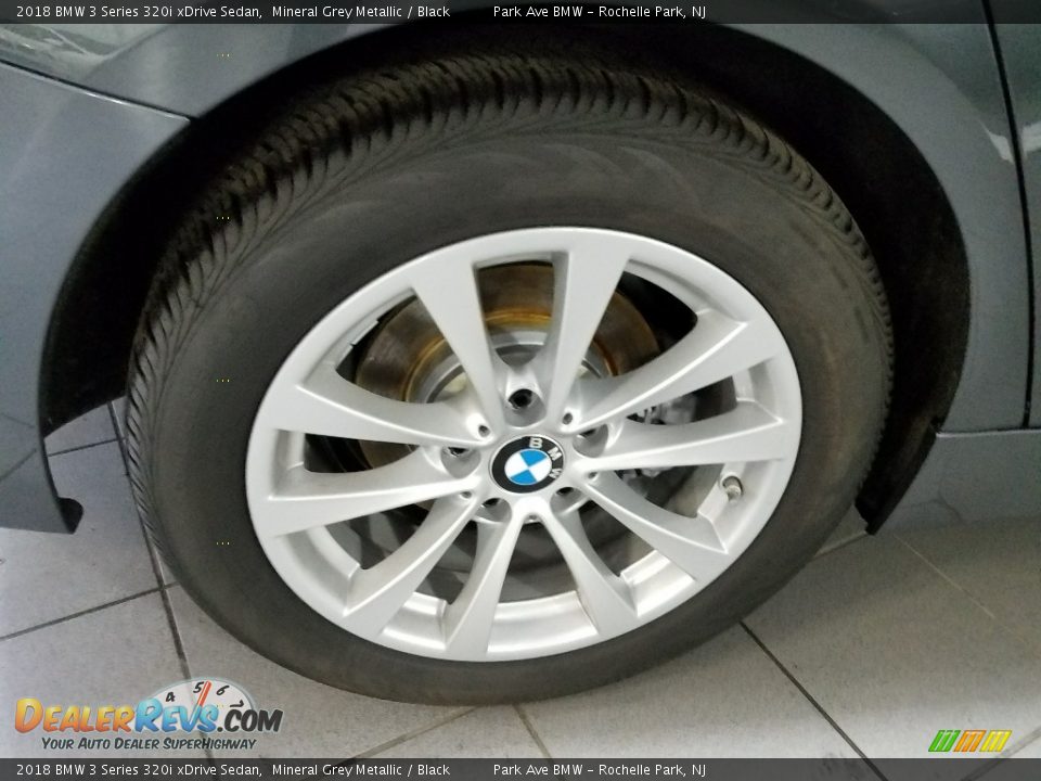 2018 BMW 3 Series 320i xDrive Sedan Mineral Grey Metallic / Black Photo #29