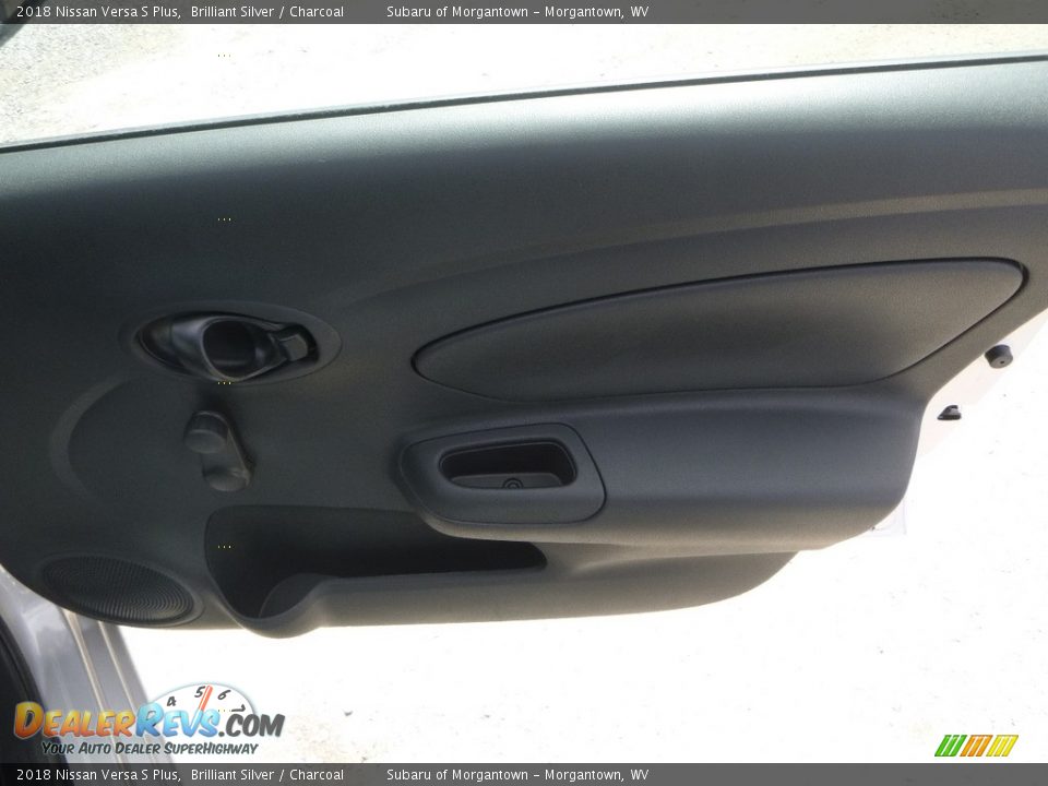 2018 Nissan Versa S Plus Brilliant Silver / Charcoal Photo #12