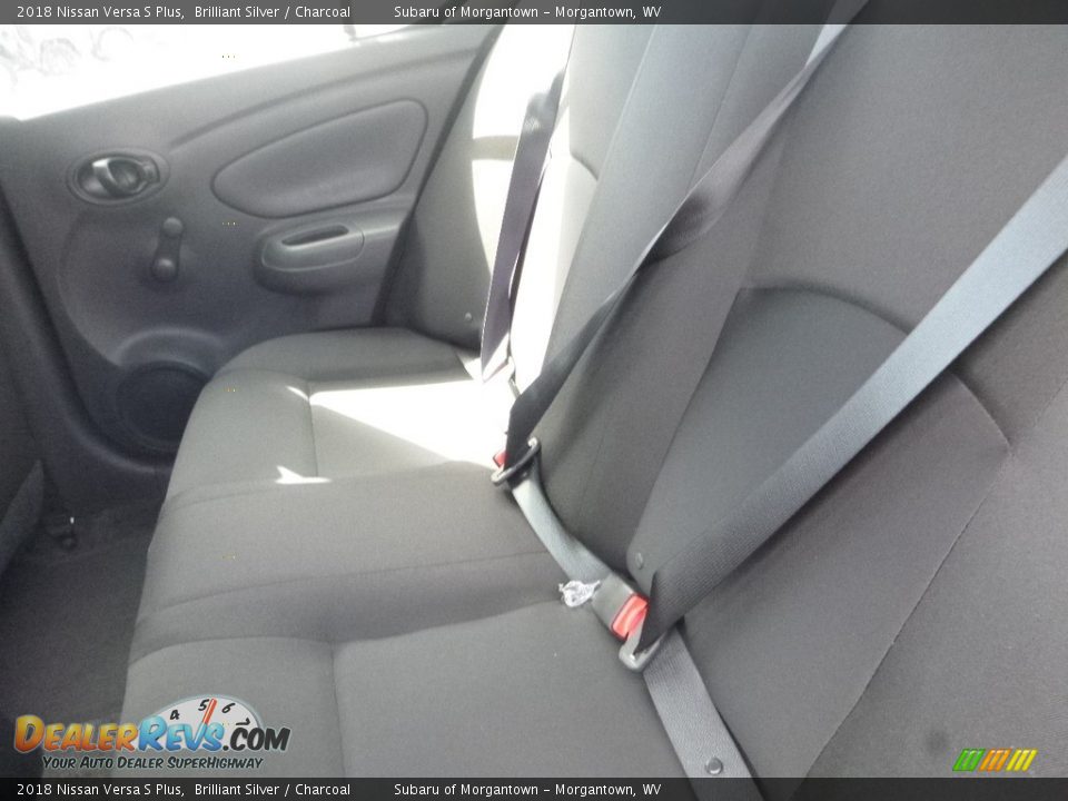 2018 Nissan Versa S Plus Brilliant Silver / Charcoal Photo #13
