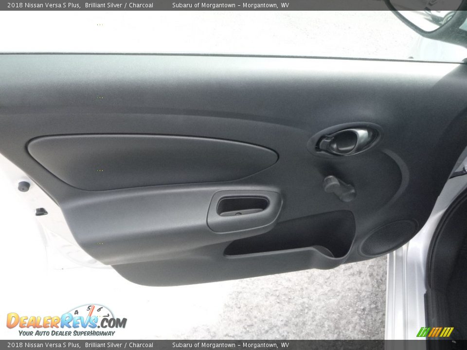 2018 Nissan Versa S Plus Brilliant Silver / Charcoal Photo #14