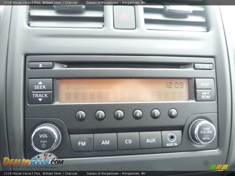 2018 Nissan Versa S Plus Brilliant Silver / Charcoal Photo #17