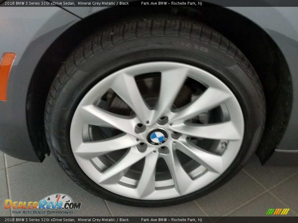 2018 BMW 3 Series 320i xDrive Sedan Mineral Grey Metallic / Black Photo #25