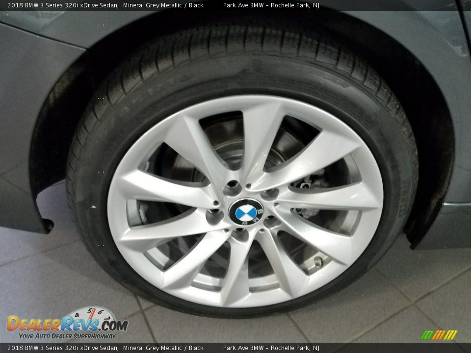 2018 BMW 3 Series 320i xDrive Sedan Mineral Grey Metallic / Black Photo #27