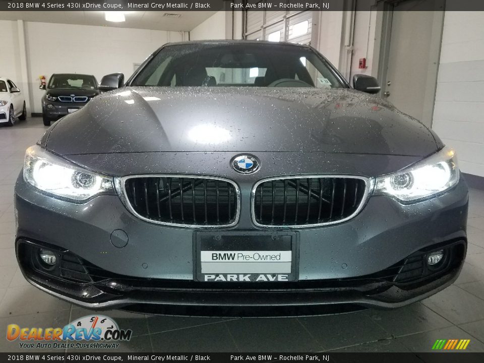 2018 BMW 4 Series 430i xDrive Coupe Mineral Grey Metallic / Black Photo #8