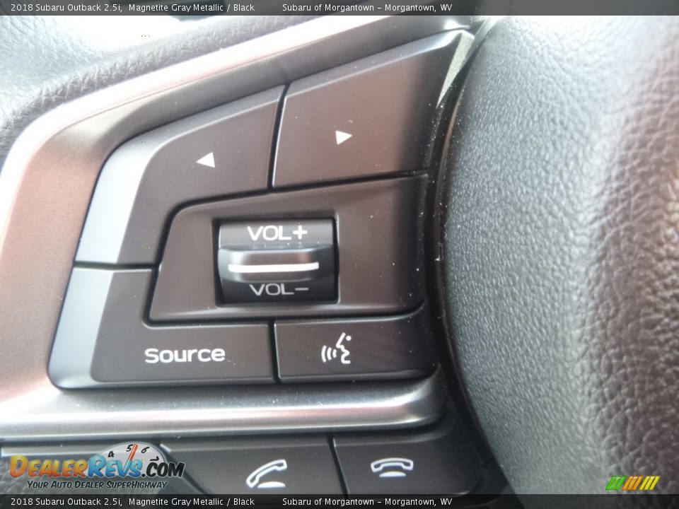 2018 Subaru Outback 2.5i Magnetite Gray Metallic / Black Photo #19