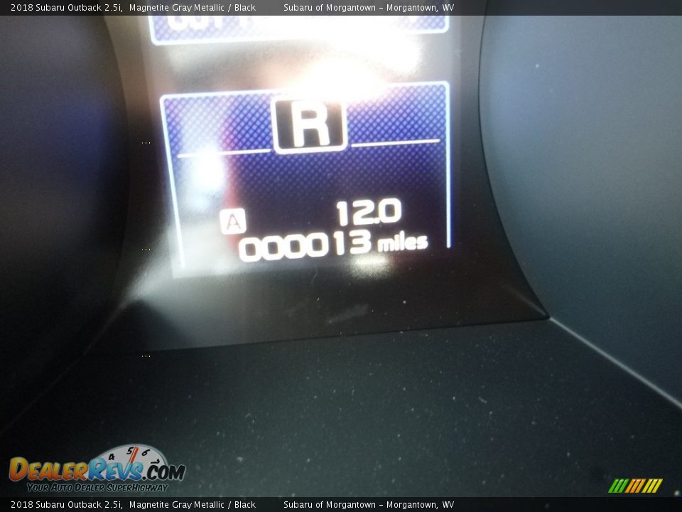 2018 Subaru Outback 2.5i Magnetite Gray Metallic / Black Photo #20