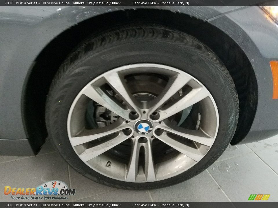 2018 BMW 4 Series 430i xDrive Coupe Mineral Grey Metallic / Black Photo #26