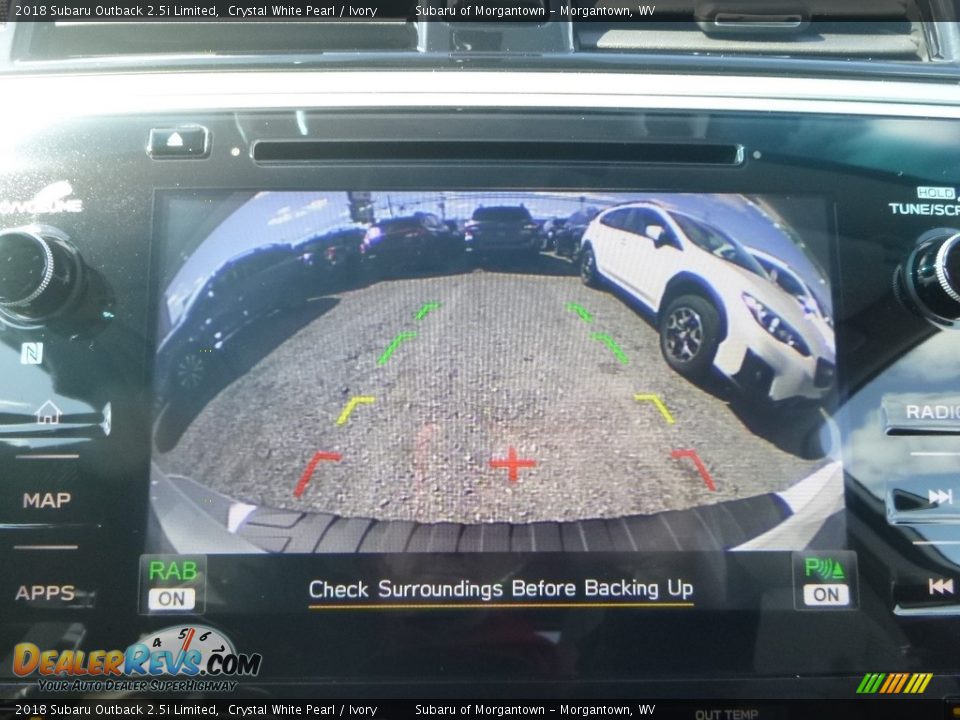 2018 Subaru Outback 2.5i Limited Crystal White Pearl / Ivory Photo #18