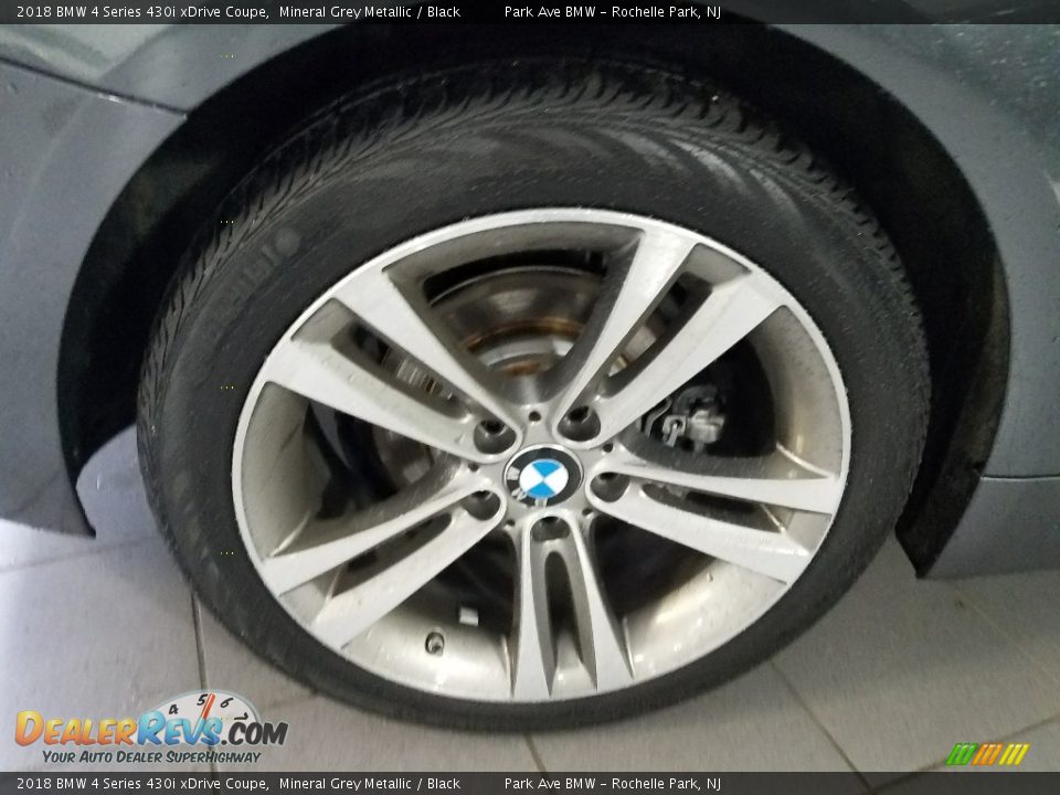 2018 BMW 4 Series 430i xDrive Coupe Mineral Grey Metallic / Black Photo #27