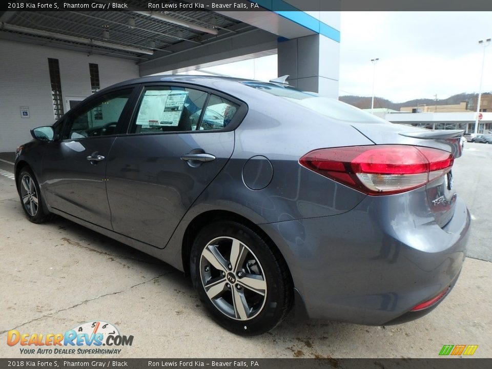 2018 Kia Forte S Phantom Gray / Black Photo #5