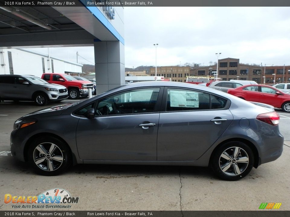 2018 Kia Forte S Phantom Gray / Black Photo #6