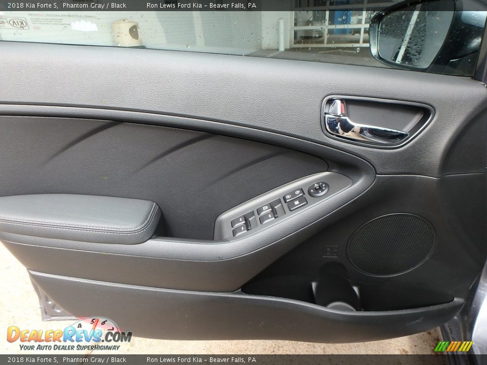 2018 Kia Forte S Phantom Gray / Black Photo #13