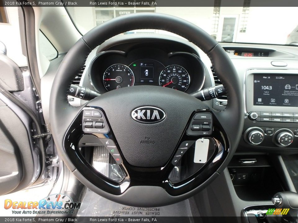 2018 Kia Forte S Steering Wheel Photo #15