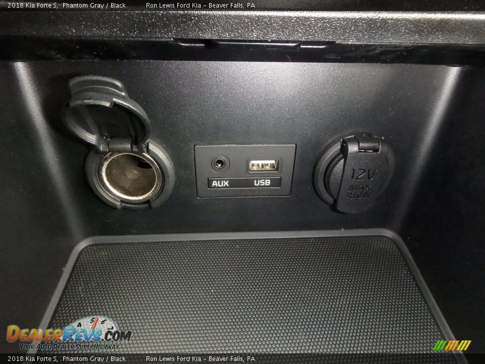 2018 Kia Forte S Phantom Gray / Black Photo #19