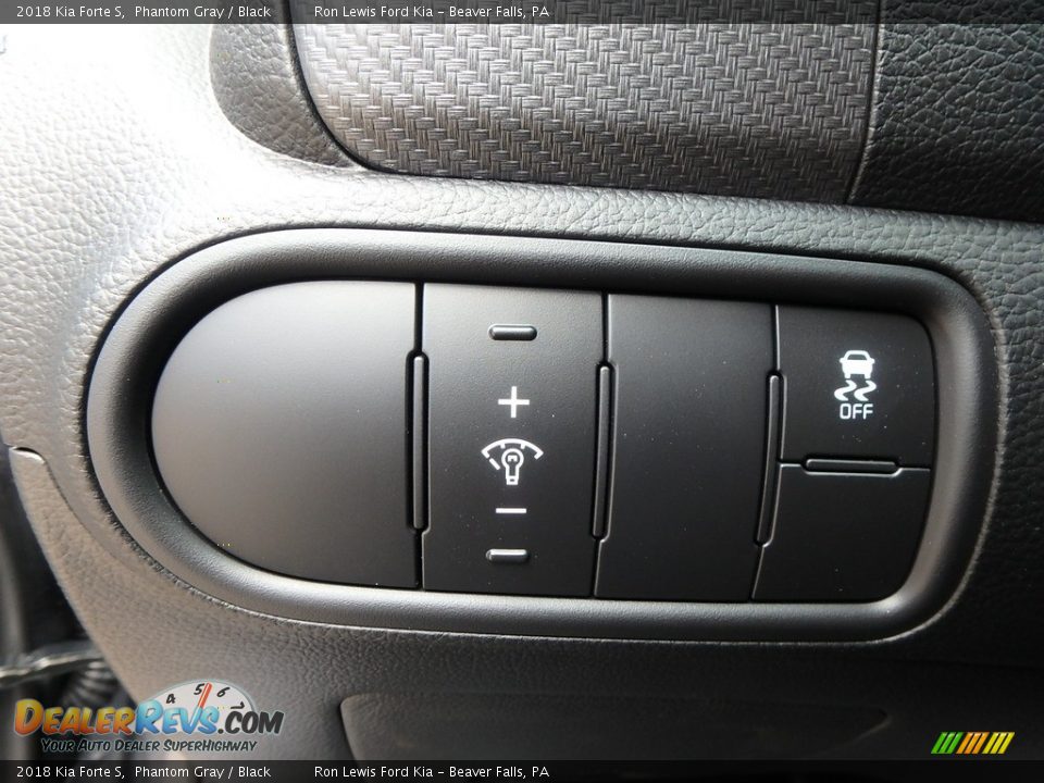 2018 Kia Forte S Phantom Gray / Black Photo #20