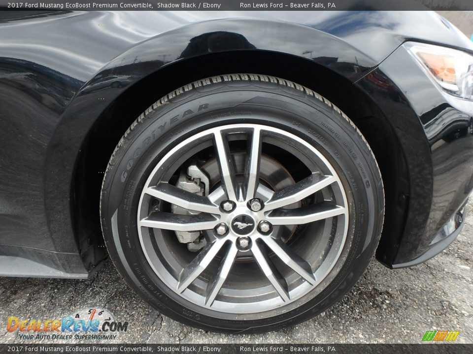 2017 Ford Mustang EcoBoost Premium Convertible Wheel Photo #2