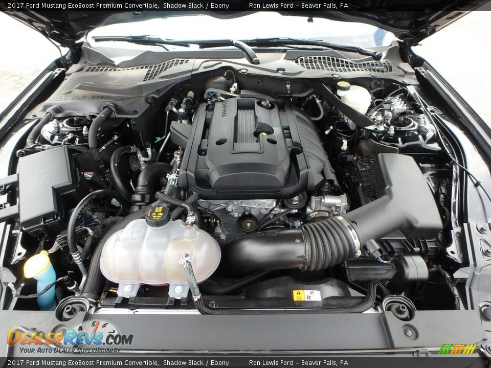 2017 Ford Mustang EcoBoost Premium Convertible 2.3 Liter DI Turbocharged DOHC 16-Valve GTDI 4 Cylinder Engine Photo #9