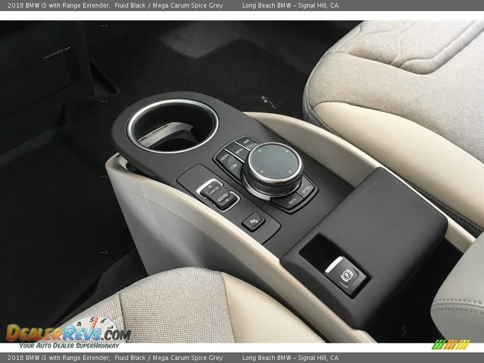 2018 BMW i3 with Range Extender Fluid Black / Mega Carum Spice Grey Photo #7