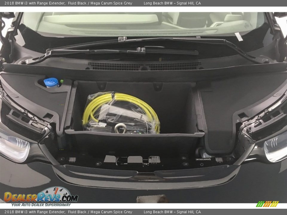 2018 BMW i3 with Range Extender Fluid Black / Mega Carum Spice Grey Photo #8