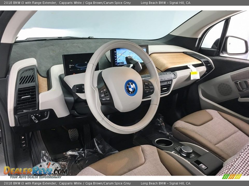Dashboard of 2018 BMW i3 with Range Extender Photo #5