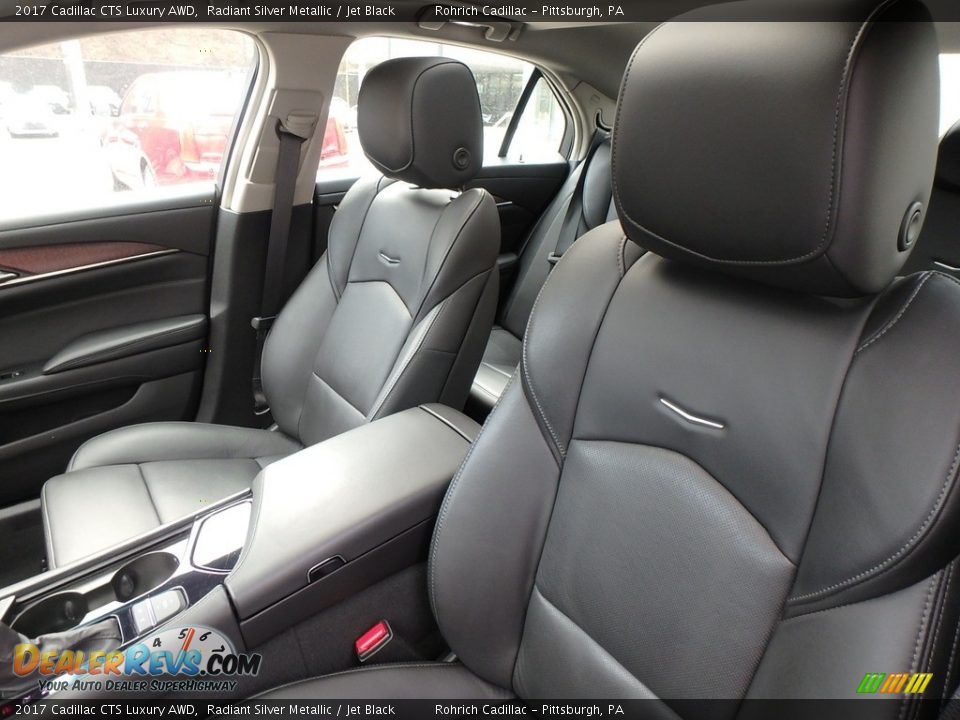 2017 Cadillac CTS Luxury AWD Radiant Silver Metallic / Jet Black Photo #17
