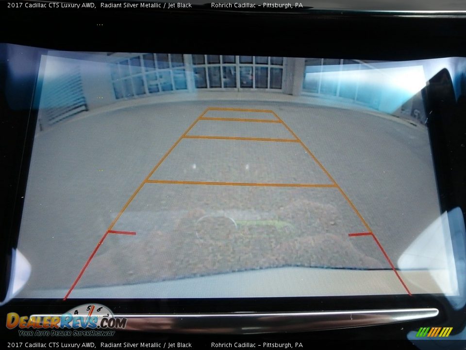 2017 Cadillac CTS Luxury AWD Radiant Silver Metallic / Jet Black Photo #25