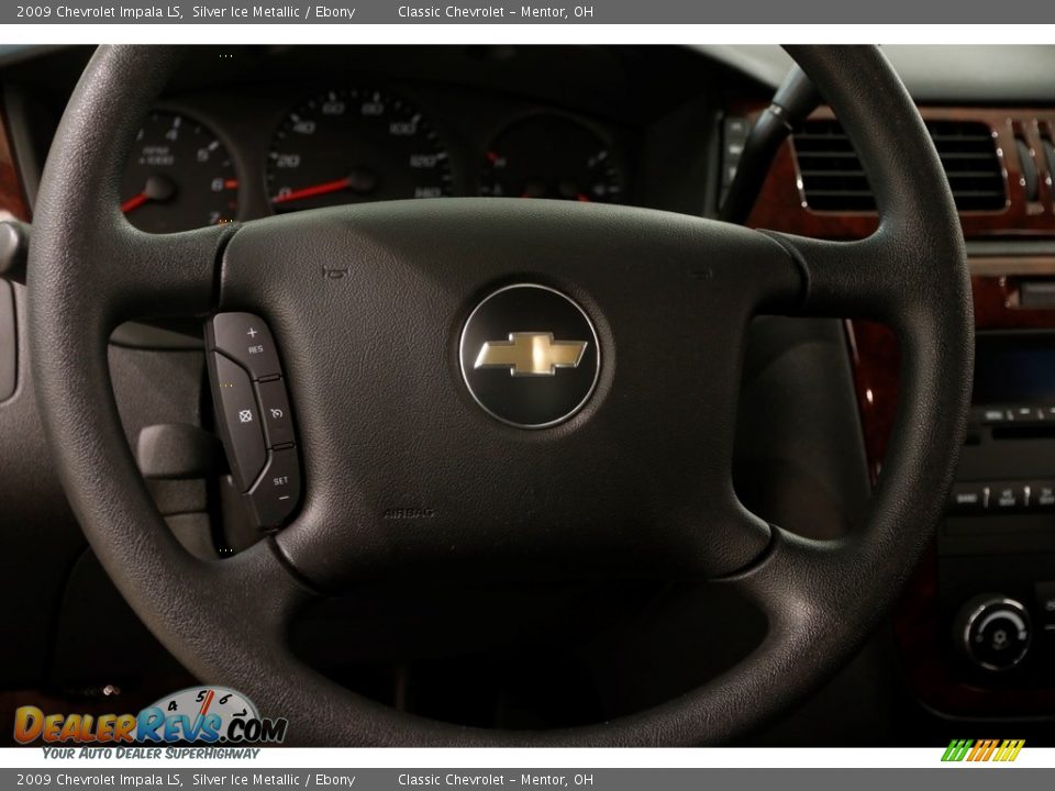 2009 Chevrolet Impala LS Silver Ice Metallic / Ebony Photo #6