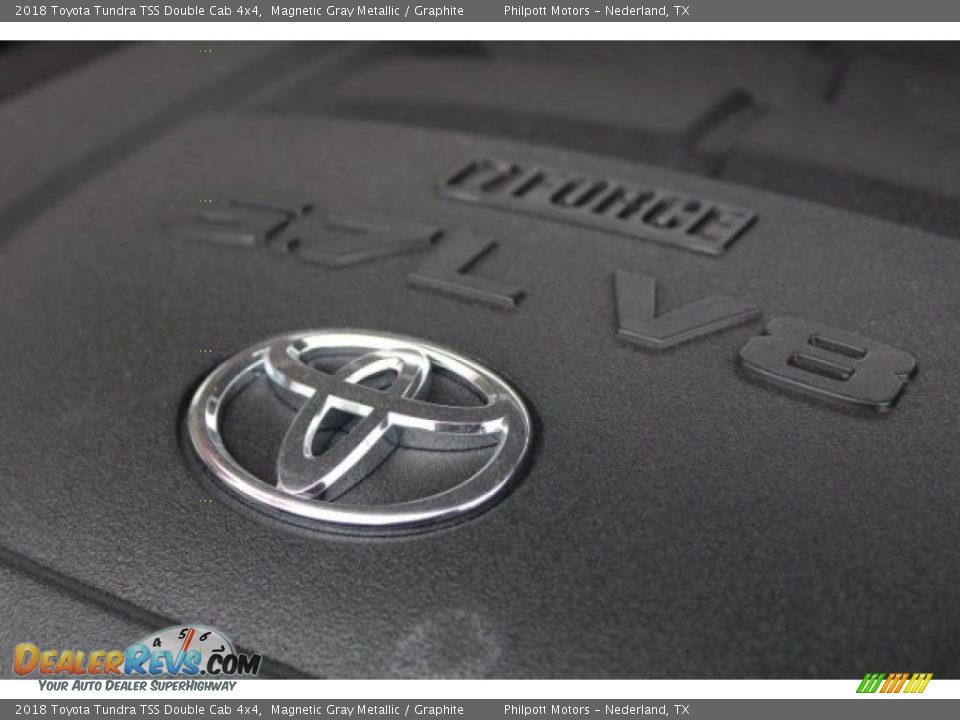 2018 Toyota Tundra TSS Double Cab 4x4 Magnetic Gray Metallic / Graphite Photo #32