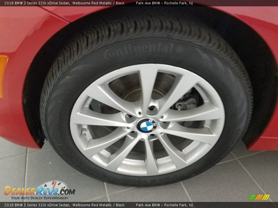 2018 BMW 3 Series 320i xDrive Sedan Melbourne Red Metallic / Black Photo #25