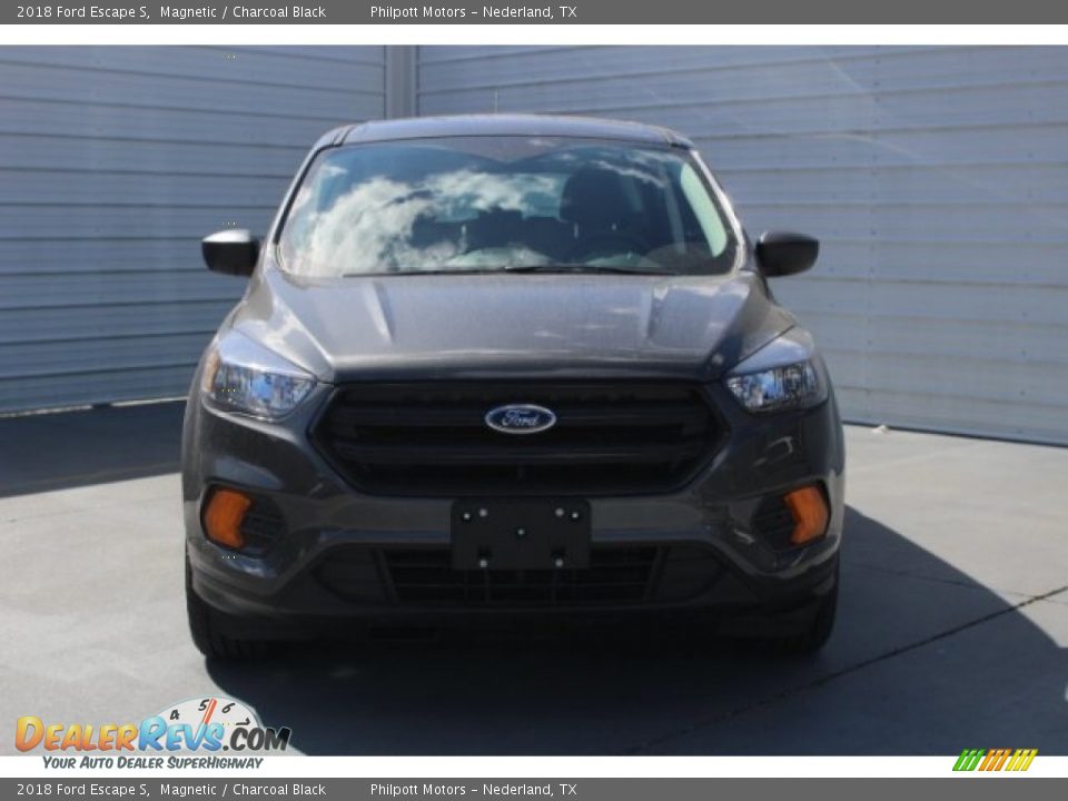 2018 Ford Escape S Magnetic / Charcoal Black Photo #2