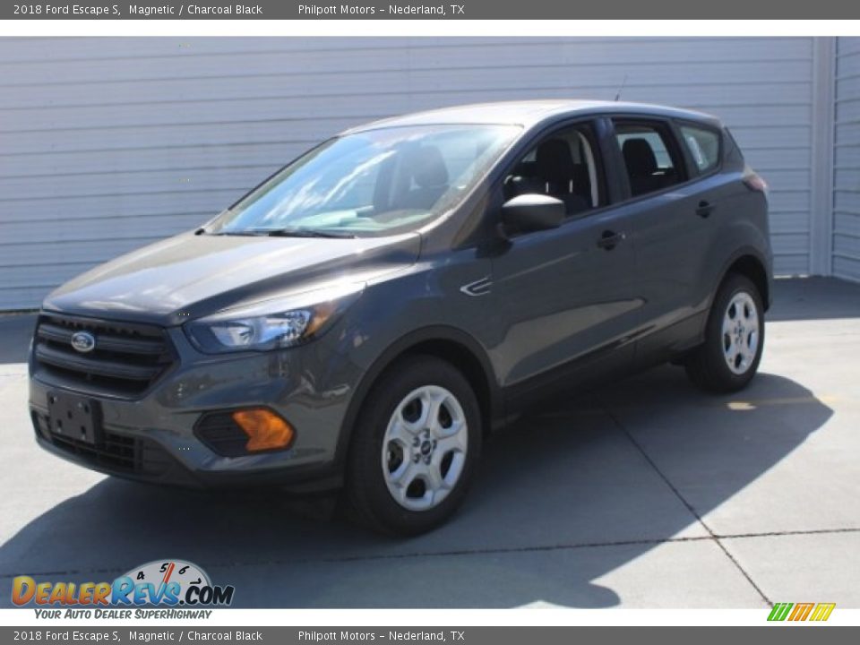 2018 Ford Escape S Magnetic / Charcoal Black Photo #3