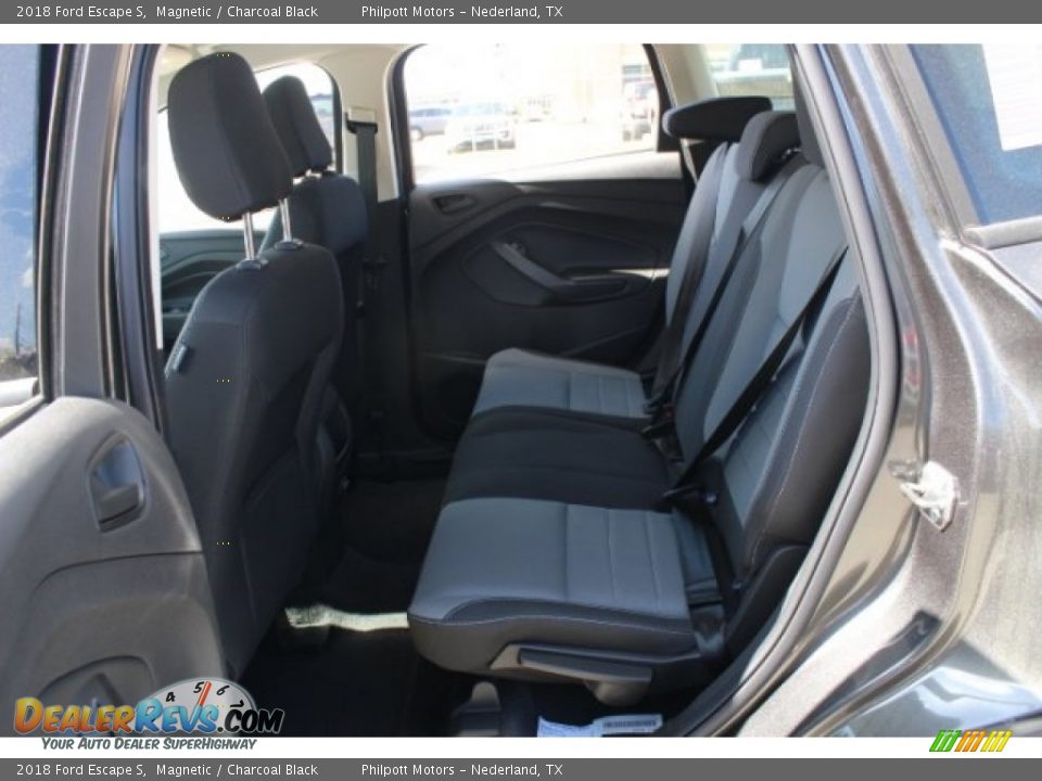 2018 Ford Escape S Magnetic / Charcoal Black Photo #21
