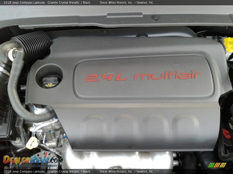 2018 Jeep Compass Latitude Granite Crystal Metallic / Black Photo #32