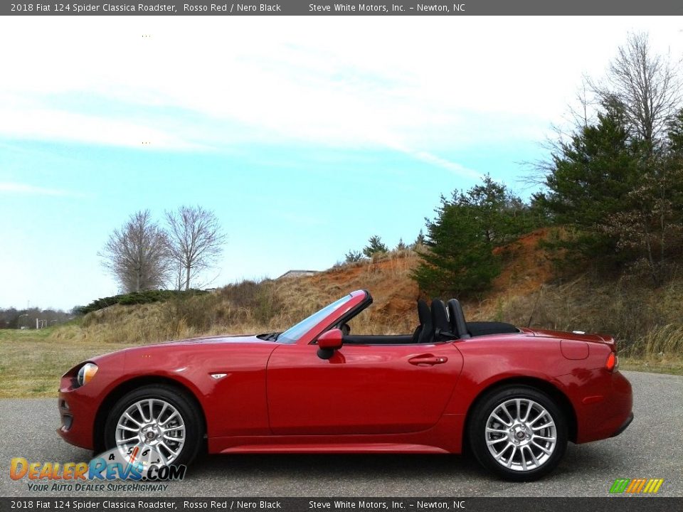 Rosso Red 2018 Fiat 124 Spider Classica Roadster Photo #2